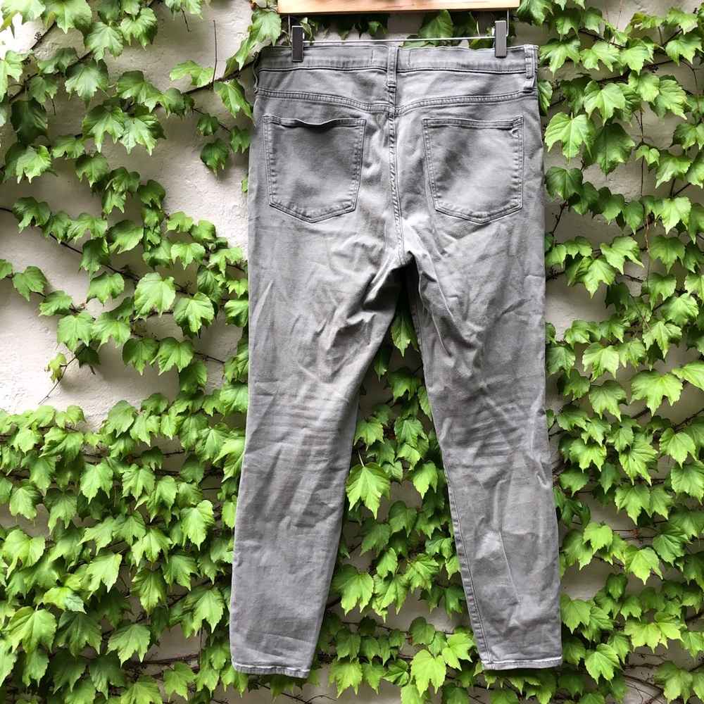 Madewell Olive Green Skinny Jeans - Picture 3 of 5